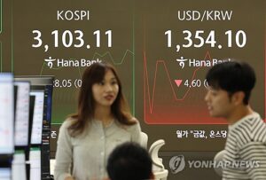 안팎서 훈풍 속에 코스피 장중 3,090대로 상승세 지속 중, 코스닥도 함께 상승중!